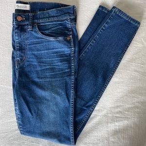 Madewell 9” high rise skinny skinny jean 29